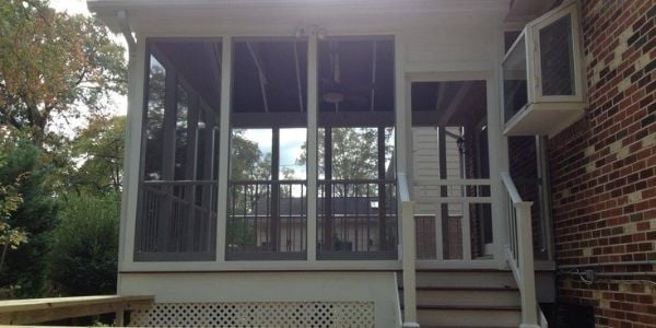 enclosed porch addition northern virginia